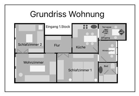 Grundriss Wohnung