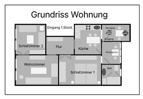 Grundriss Wohnung